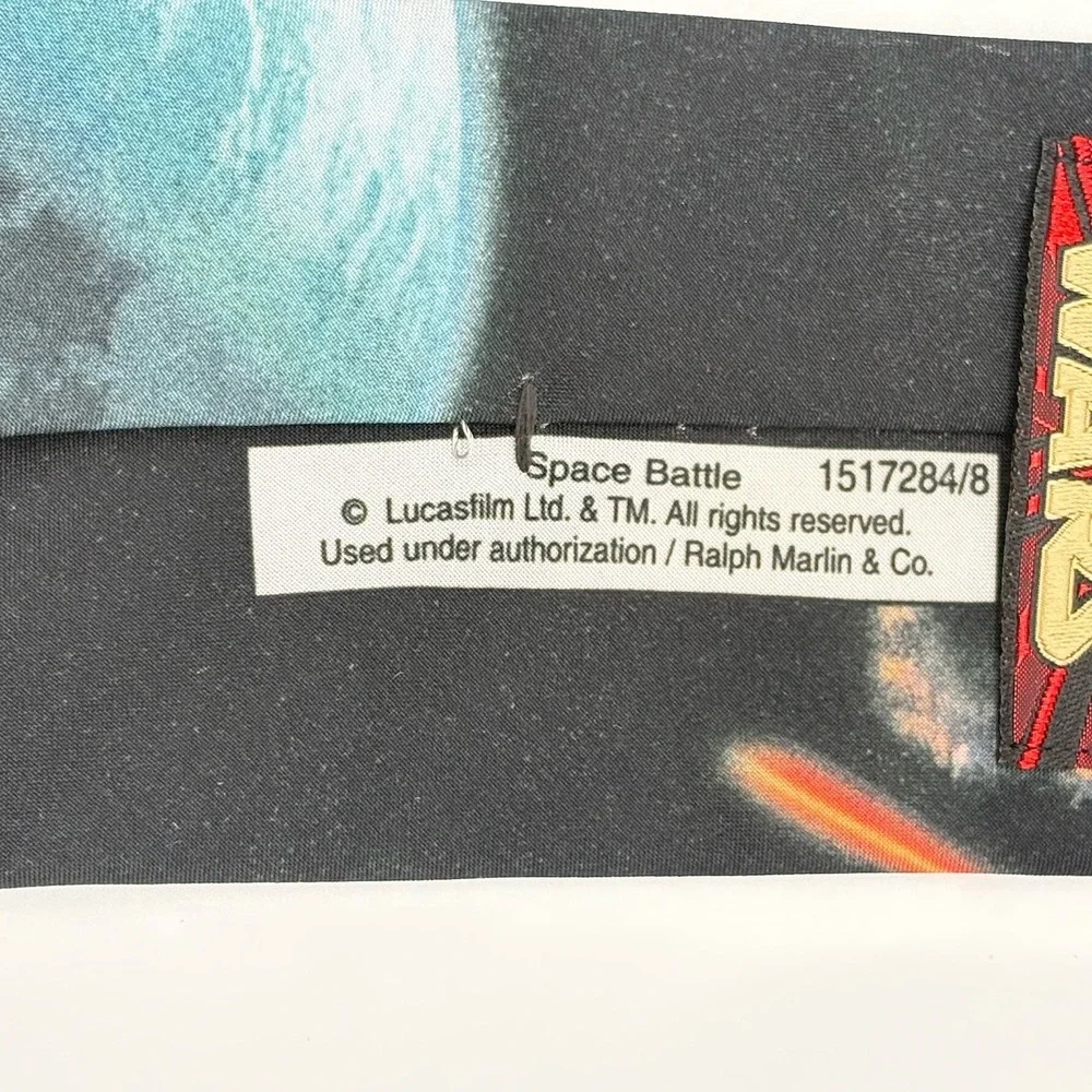 STAR WARS : Space Battle ~ Necktie Officially Licensed Pop Culture Tie USA Made